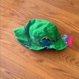 Green Octopus Kids Hat